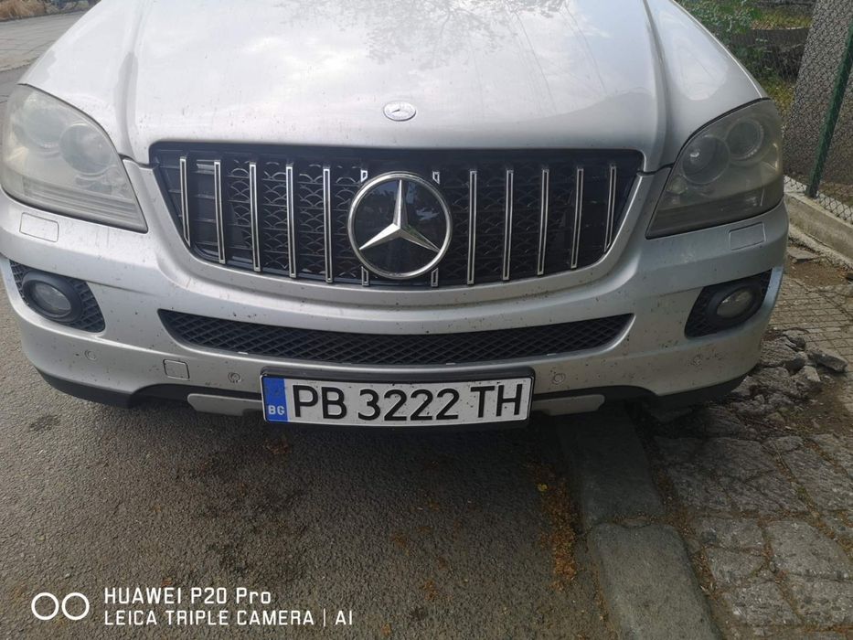 Решетка GT за Mercedes W164 FACELIFT 09-12 Комплект с емблемата