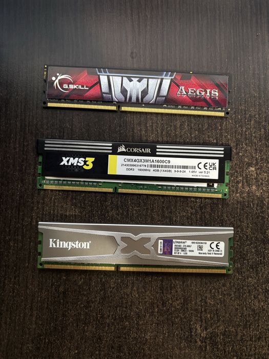 Vand Memorii Ram DDR3 1600mhz 2x4Gb, 1x8GB