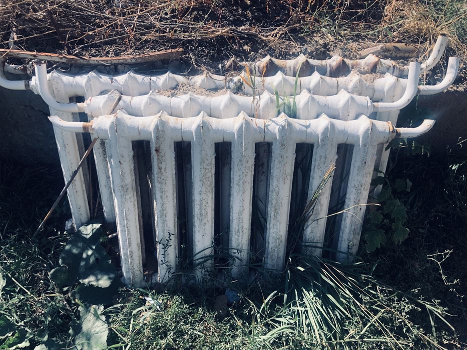 Чугуные батареи в хорошем состоянии