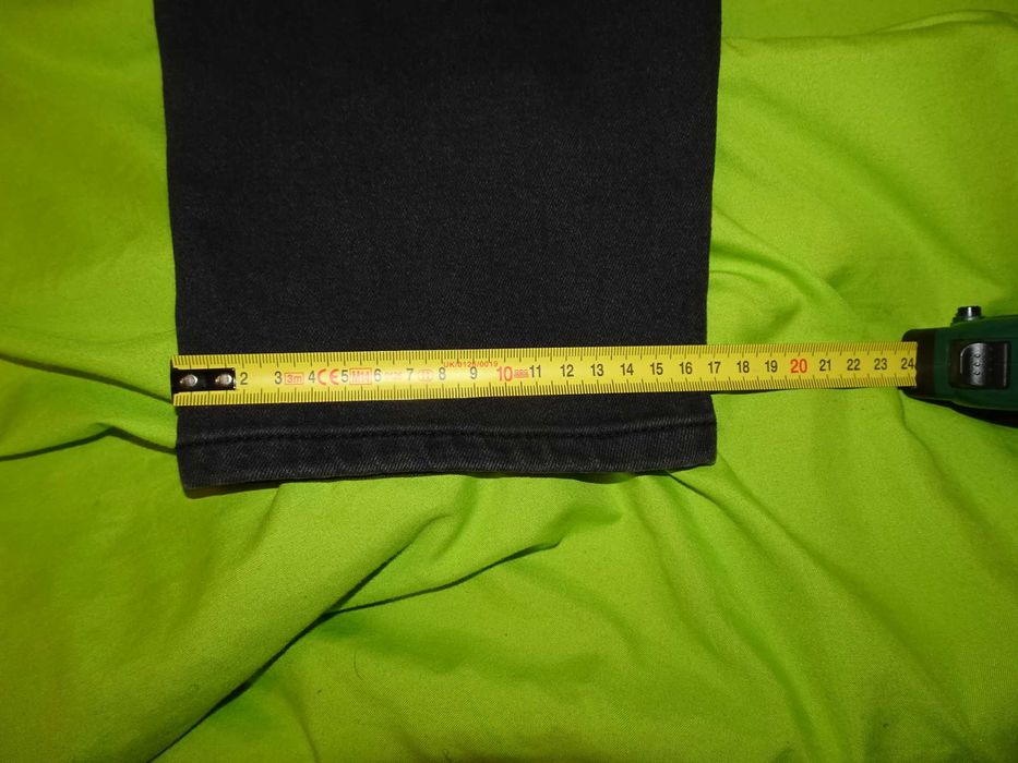 Комплект мъжки дънки, нови, размер W36, цвят: графитен + колан