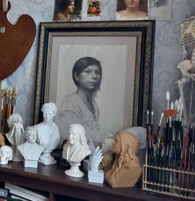 Cursuri de pictură şi desen ,Online  şi la atelier