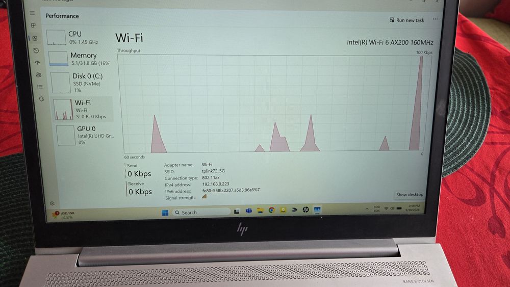 Laptop HP EliteBook 850 G5, Intel Core i5-8250U