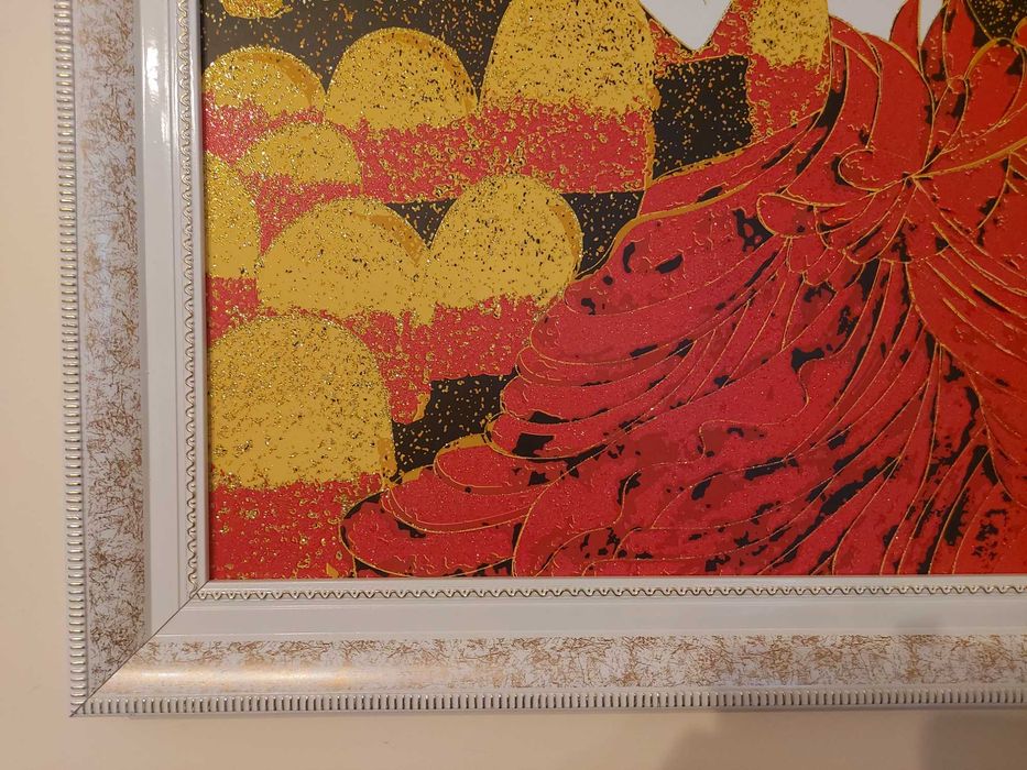 Голяма релефна картина 69/69 см