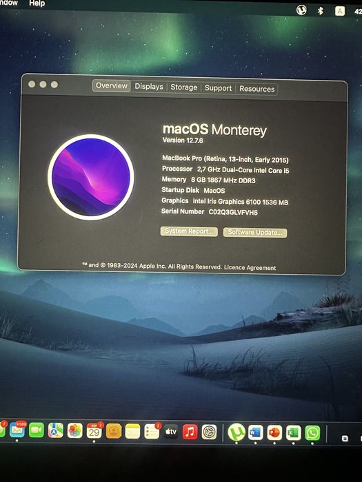 MacBook Pro Retina 13, Early 2015