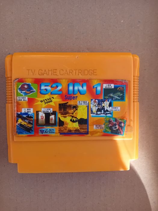 Casete joc vechi Terminator Famicom Sega Nintendo