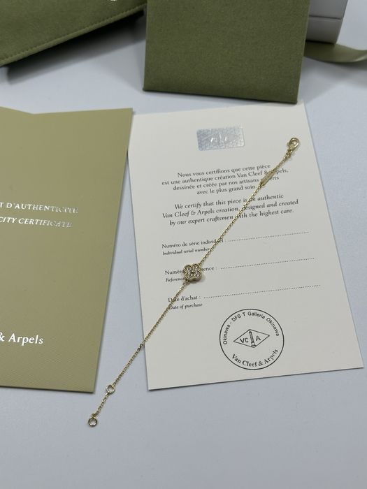 Brățară MINI Van Cleef & Arpels Gold 750 Diamonds