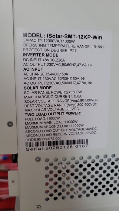 Invertor easun smt 12 kp