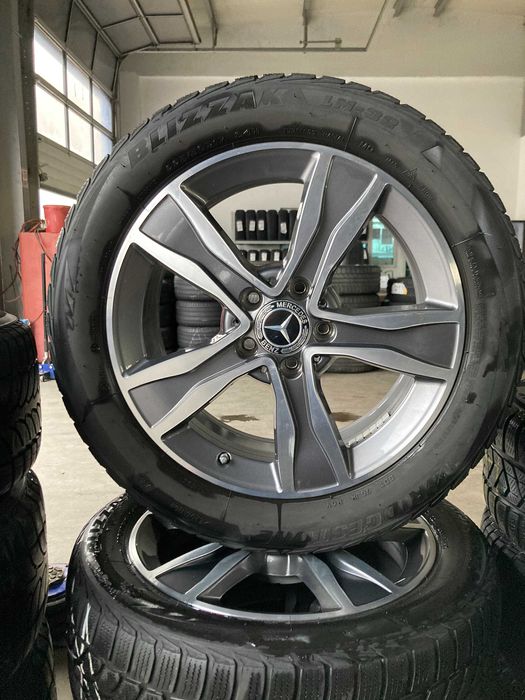 Jante Mercedes W205 C Class Anvelope Iarna Bridgestone 225 50 17