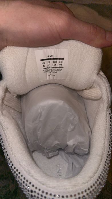 Amiri Ma-1 Crystal White 42