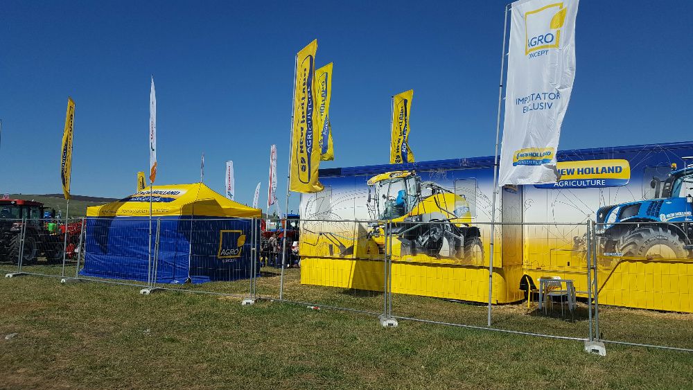 Gard mobil provizoriu delimitare, garduri mobile, gard santier