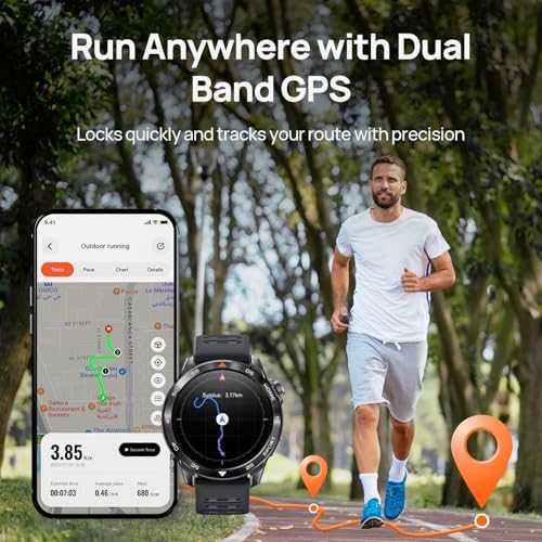 Спортен смарт часовник mibro GS Pro2 с Dual Band GPS и AMOLED