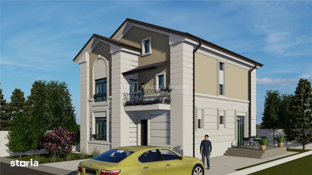 Casa Individuala - Primaria Tunari - 7 camere -4 bai - 280mp - 300mp t