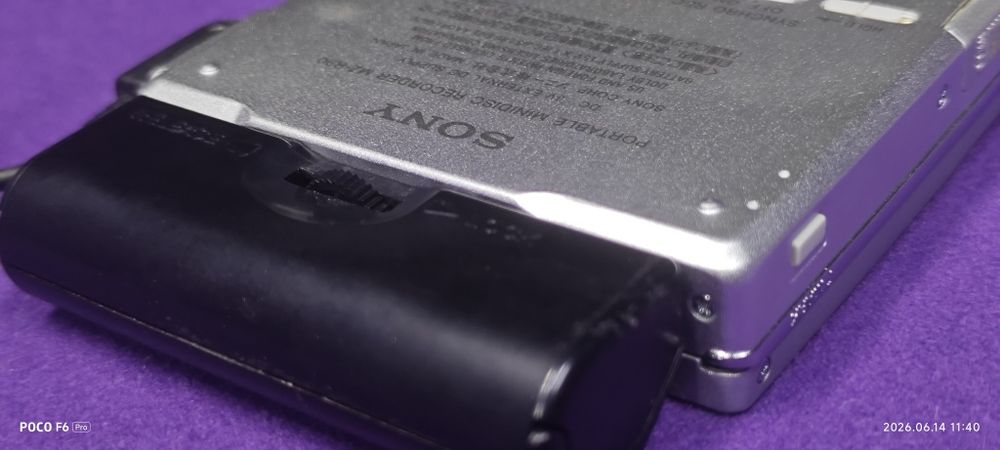 MD Sony MZ-R90 в идеальном состоянии.