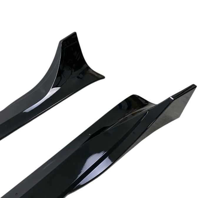 Добавки за прагове за Tesla Model Y черен гланц, Тесла