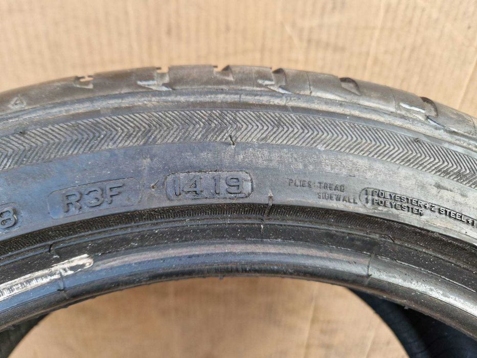 1 Bridgestone R17 225/45 Лятна гума  DOT1419