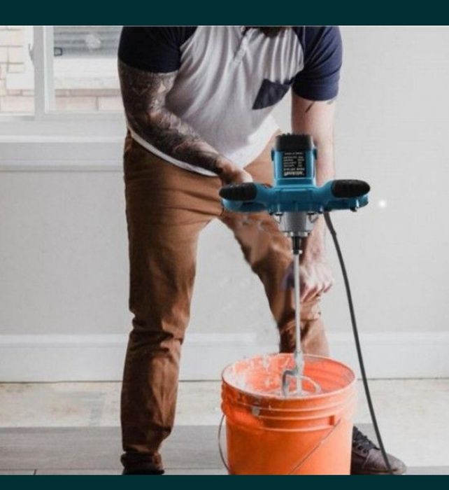 Бъркалка Стройтелен Миксер за Бетон цимент 2400W KRAFT