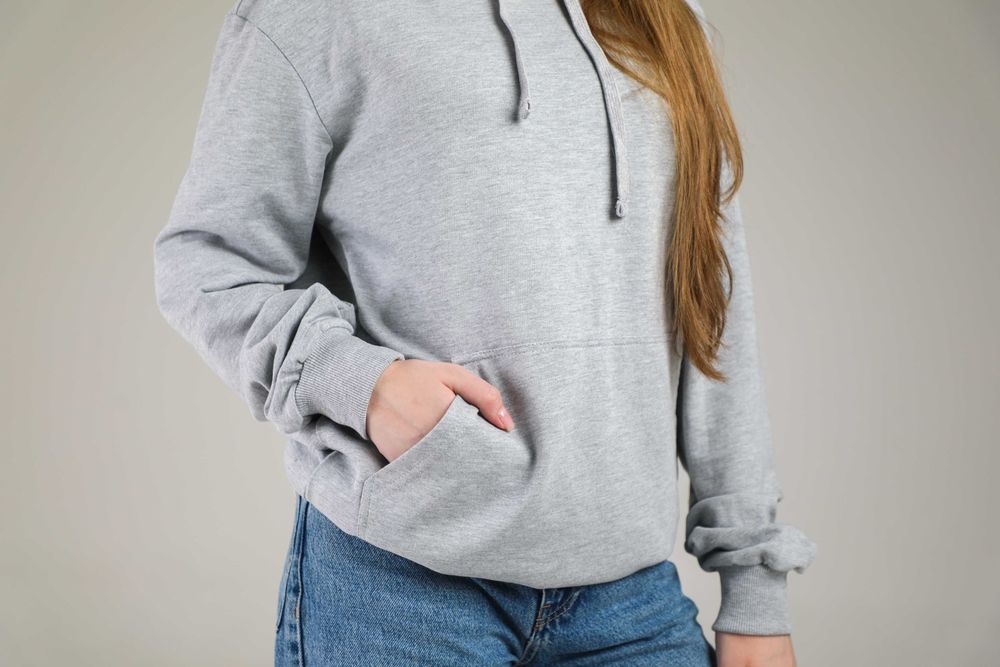 Толстовка худи с начесом