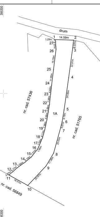 Vând teren constructii, intravilan, gradina casa in Feleac