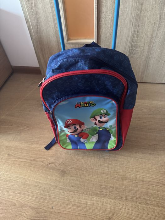 Ghiozdan tip troler Super Mario