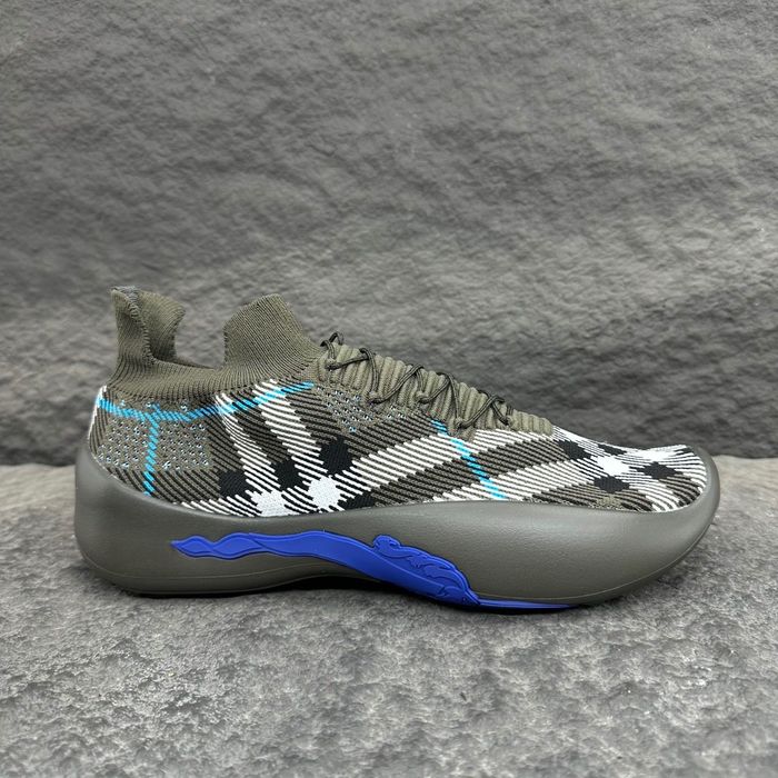Burberry Check Knit Neptune Sneakers