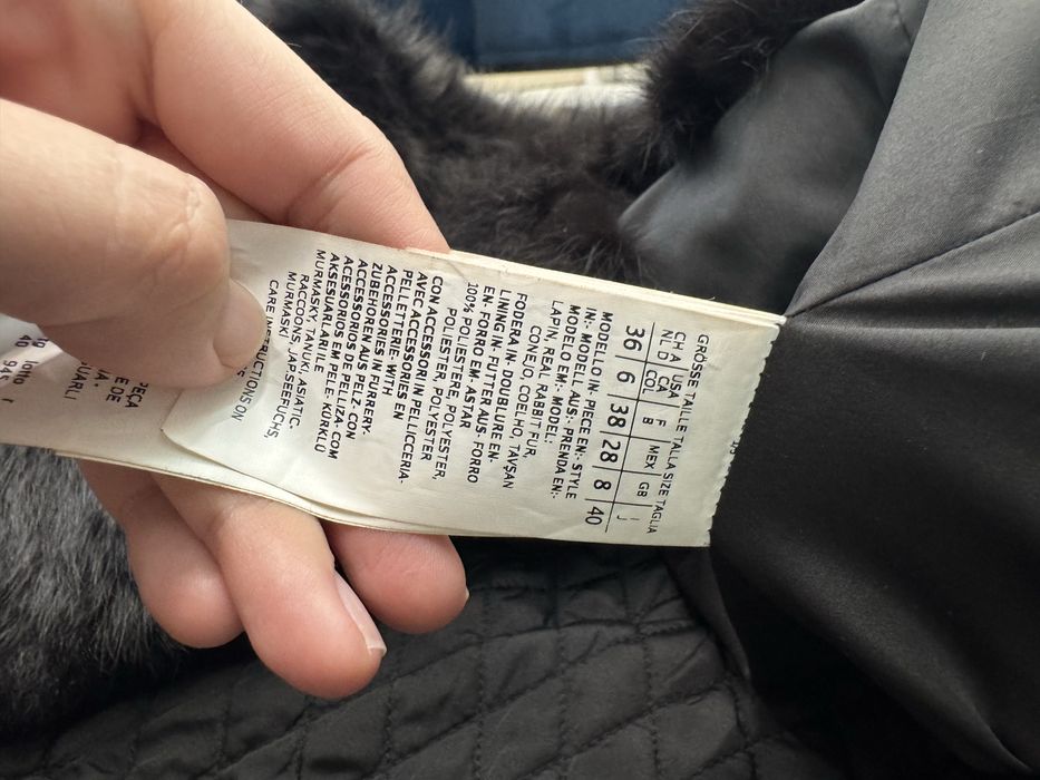 Парка меховая