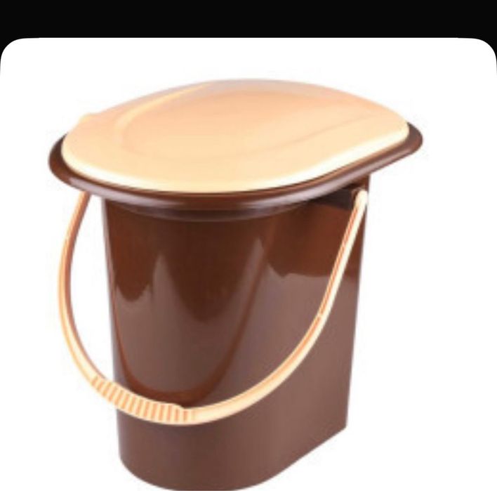 Ведро туалет унитаз