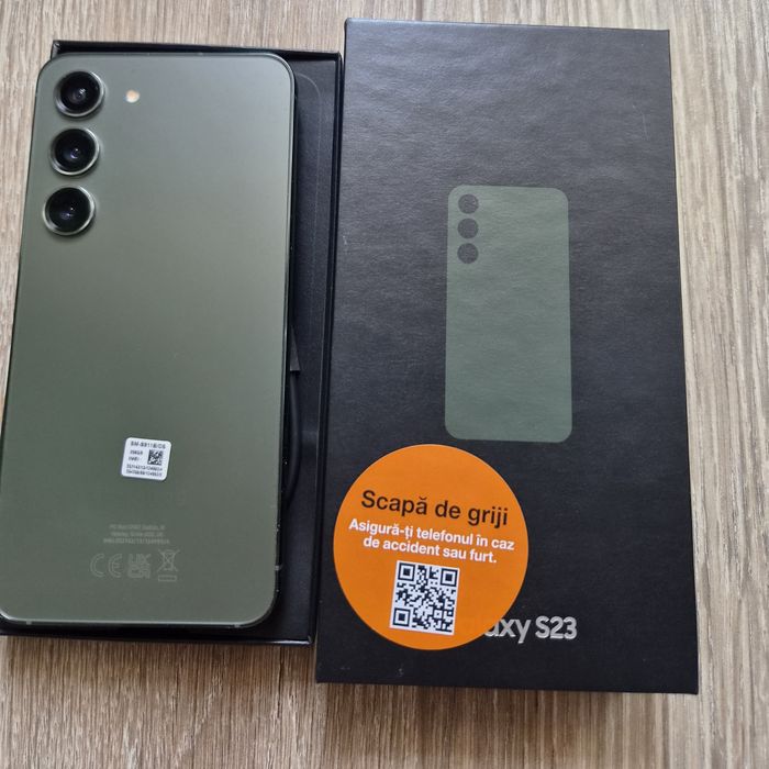 Samsung Galaxy S23 5G 256GB Green – Impecabil, liber de rețea, dual sim