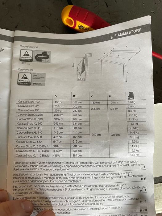 Тента за каравана
