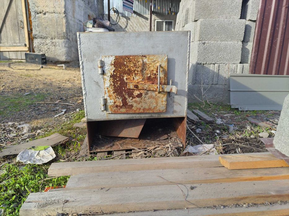 Печь на твердом топливе