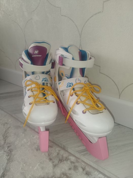 Коньки  выдвижные размер 34 -37