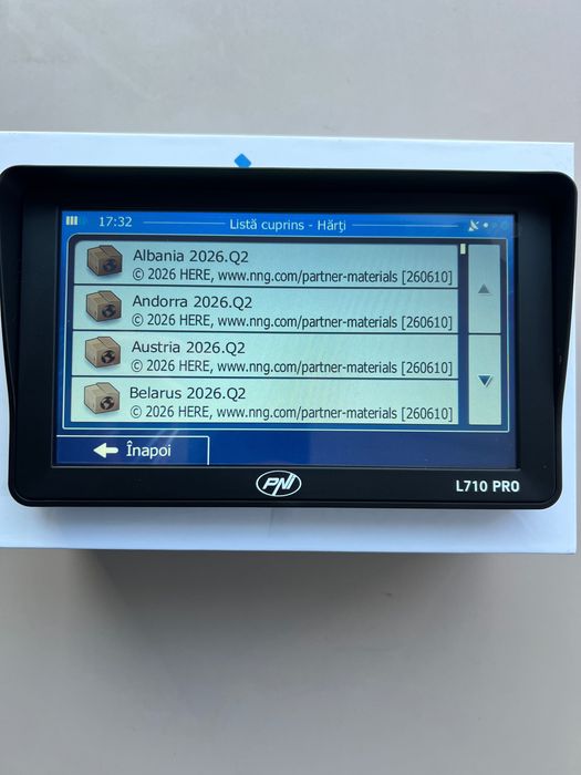 Gps PNI L710 Pro Camion Harti 2026Q2