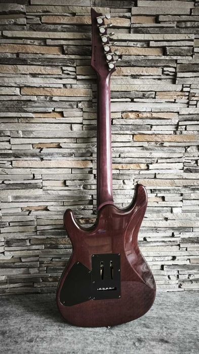 Chitara electrică Ibanez SAS32FM Dark Red Sunburst - Garantie