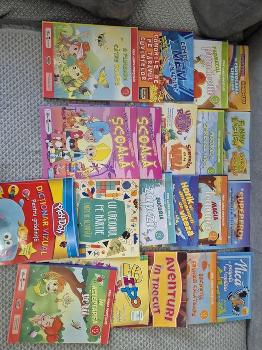 Pachet 20 materiale educaționale & cărți activități grădiniță (Editura Edu, Play-Doh)