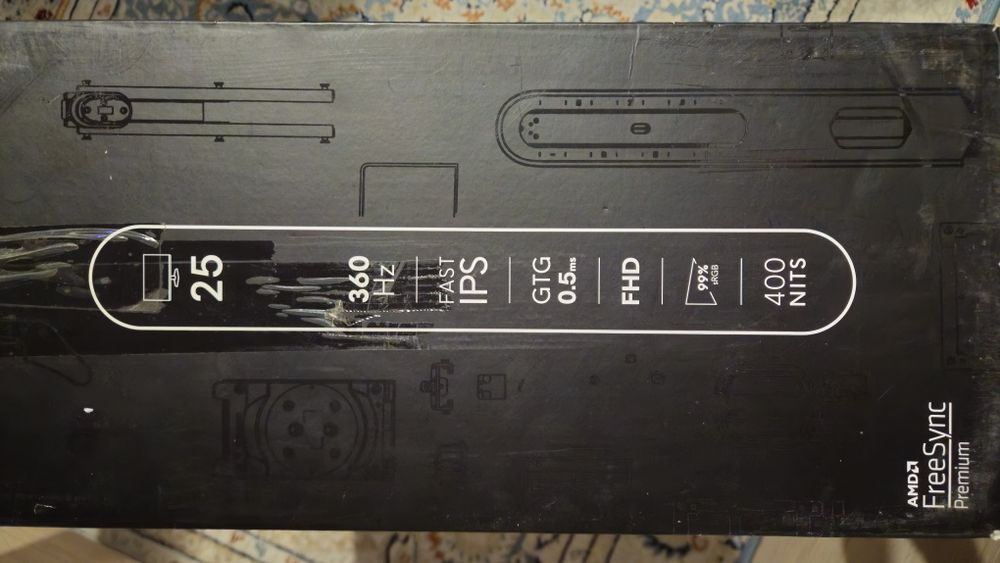 Dell Alienware FHD 25 360гц