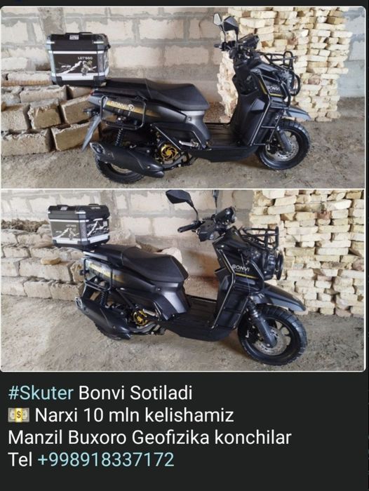 Skuter Bonvi sotiladi