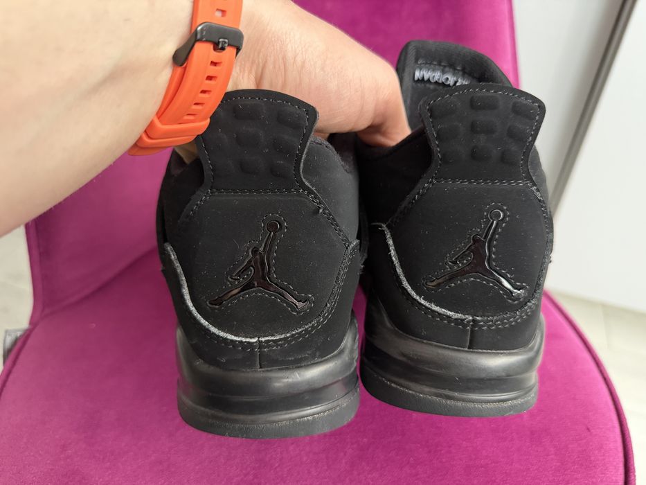 Оригинални маратонки/кецове Jordan Retro 4 Black Cat номер 46 стелка 29см
