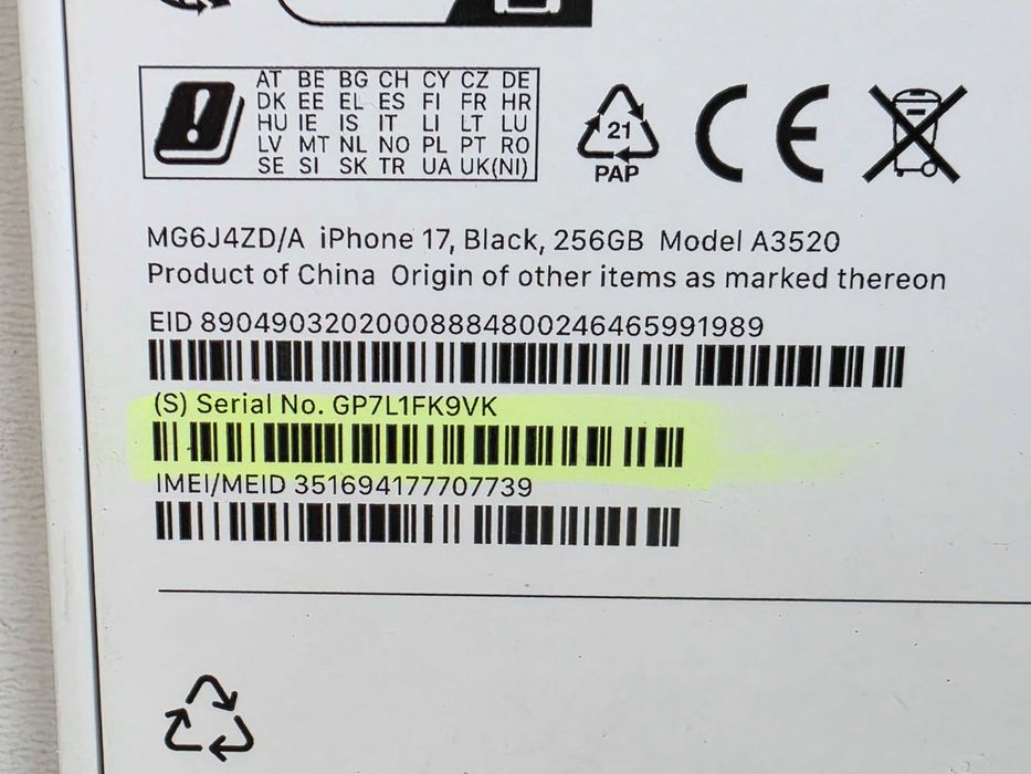 iPhone 17, NOU - KLI Amanet