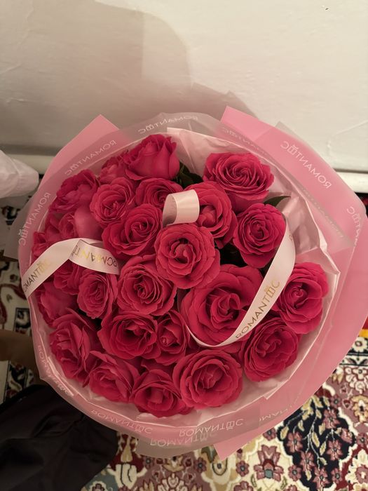 Роза от романтик 21шт
