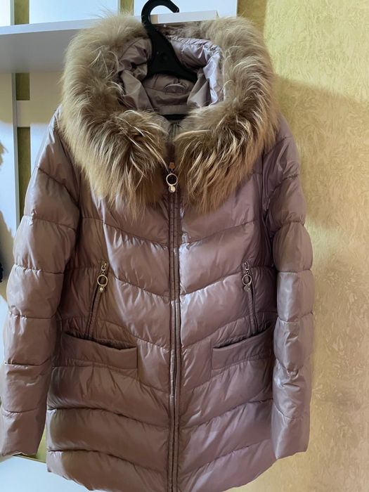 Пуховик с капюшоном