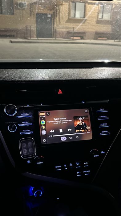 Apple CarPlay/Android Auto на Камри 70 все