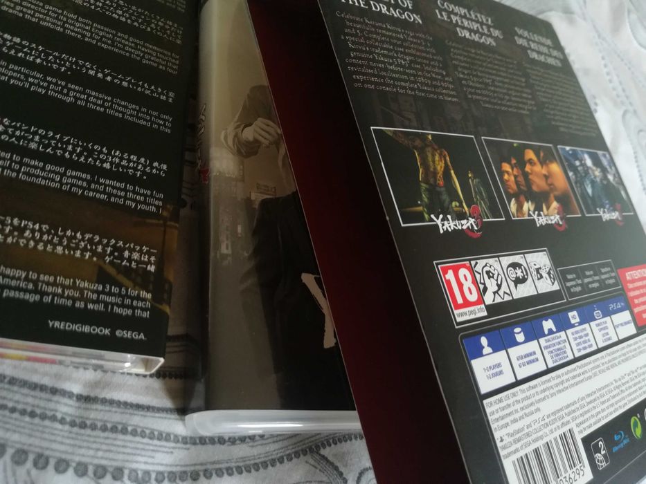 Yakuza Remastered Collection Day One Edition