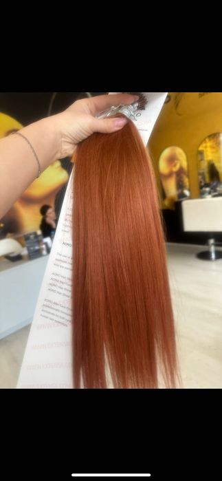 Extensi din păr natural