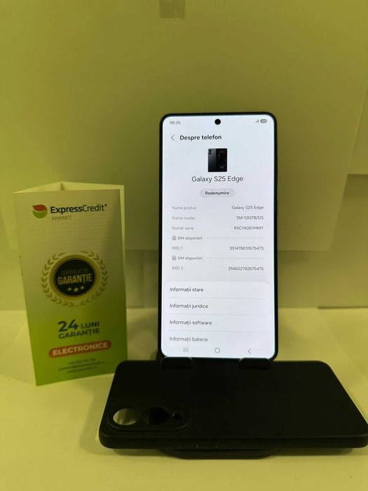 Samsung S25 EDGE 5G (ECA27 B.46360) Garantie 2 ani!