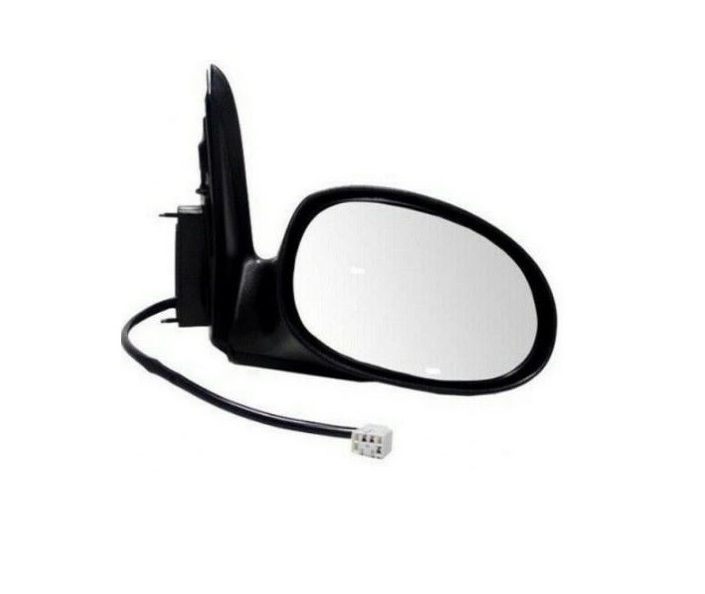 Oglinda exterioara Chrysler Pt Cruiser (Pt), 06.2005, partea Dreapta, culoare sticla crom, carcasa neagra, cu incalzire, ajustare electrica, pliabila