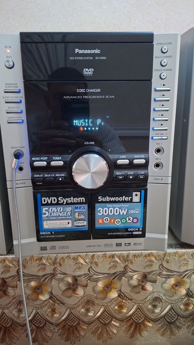 Panasonic sentr holat zur  radio Aux bor