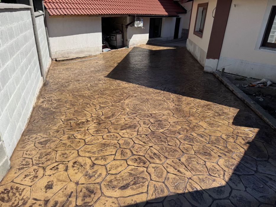 Щампован шлайфан бетон