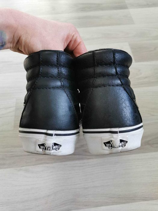 tenisi VANS SK8-HI REISSUE (PREMIUM LEATHER), marime 38.5, unisex