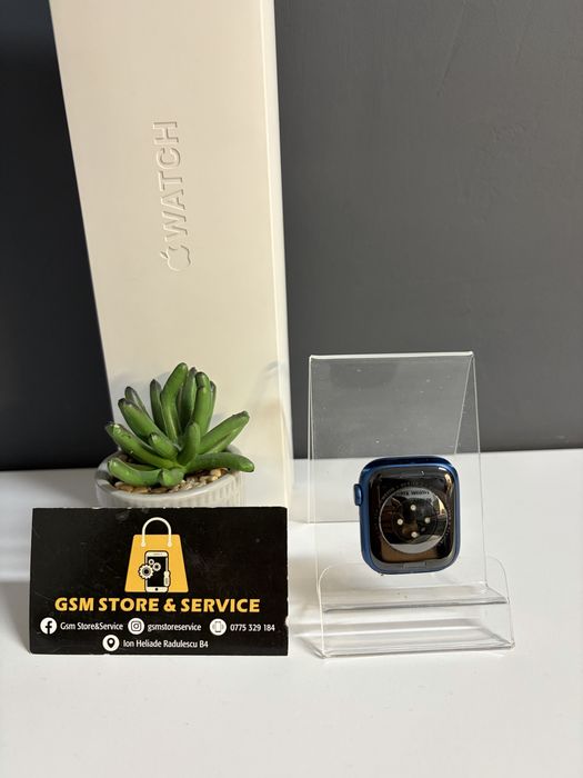 Apple Watch Seria 7 41MM Abyss Blue Garantie Gsm Store&Service