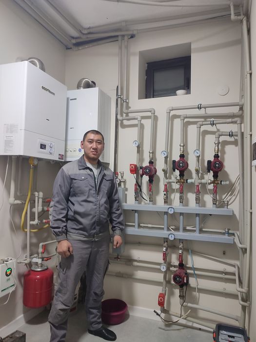 Ремонт котлов Газ котел Шымкент