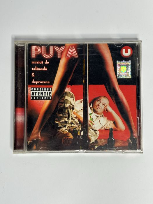 CD album Puya - Muzica de tolaneala si depravare